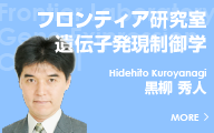 フロンティア研究室遺伝子発現制御学分野